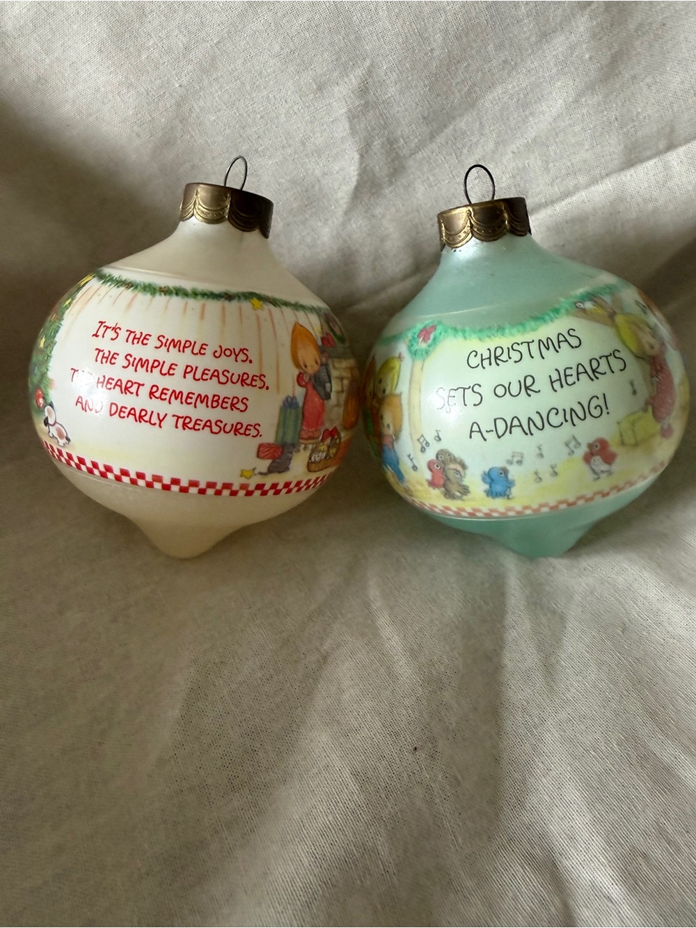 Vintage Betsey Clark Hallmark Holiday Ornaments 1992 1994 - Picture 2 of 5